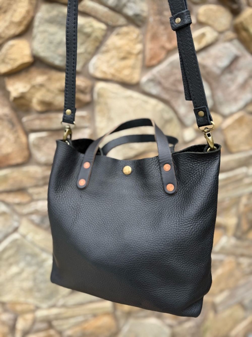 KMM & Co. Black Cypress Mini Tote